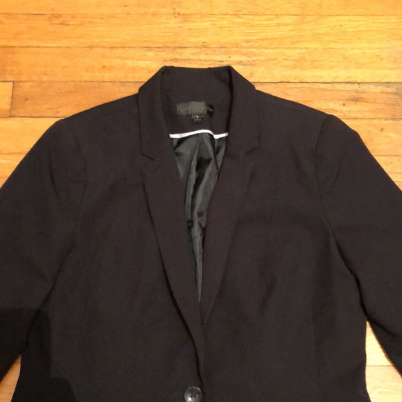 Worthington Women’s Single Button Blazer in Black, size Large - Picture 4 of 10